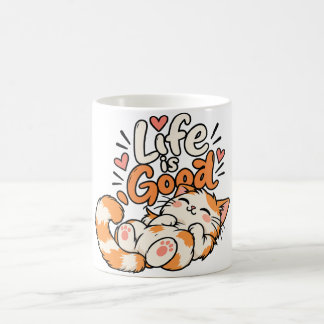 Café Taza de la vida es buena