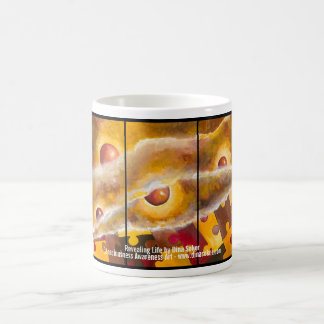 Café Taza de la vida que revela