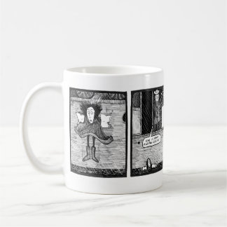 Café Taza de la zambullida de Ki - arte de Ben Wickey