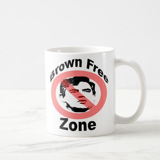 Café Taza de la zona franca de Brown (Derecha)