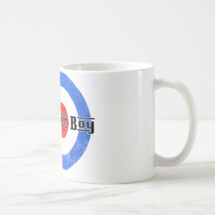 Café Taza de Lambretta del muchacho de la vespa