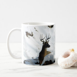 Café Taza de las astas del dólar del Whitetail del
