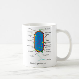 Café Taza de las bacterias