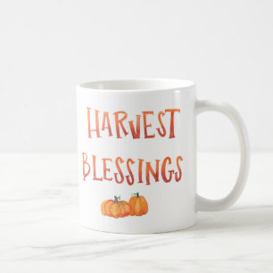 Café Taza de las bendiciones de la cosecha