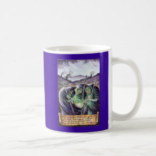 Café Taza de las brujas de William Shakespeare Macbeth