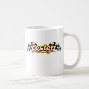 Café Taza de las Carreras de Lester