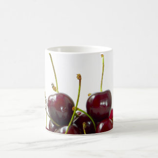 Café Taza de las cerezas negras