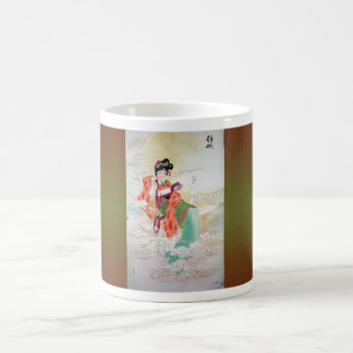 Café Taza de las diosas del otoño