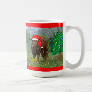 Café Taza de las Felices Navidad