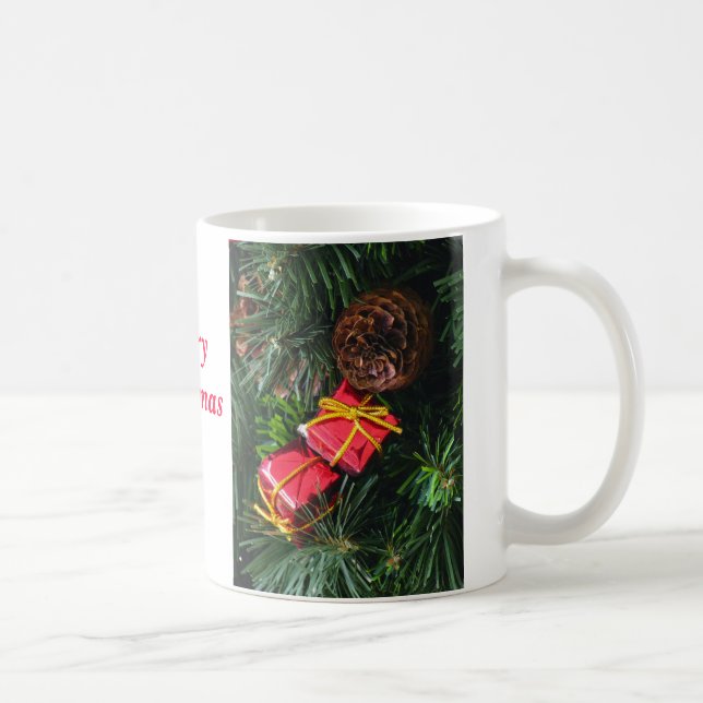 Café Taza de las Felices Navidad 11oz (Derecha)