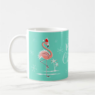 Café Taza de las Felices Navidad del flamenco del