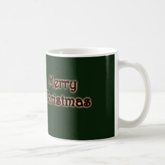 Café Taza de las Felices Navidad que brilla
