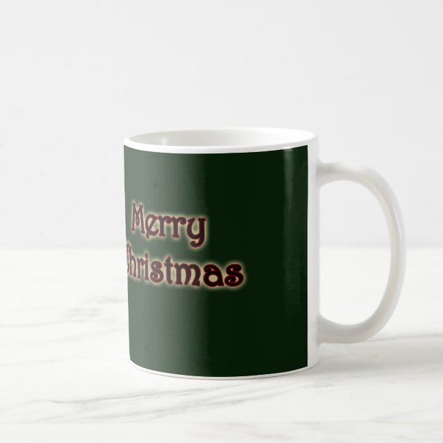 Café Taza de las Felices Navidad que brilla (Derecha)