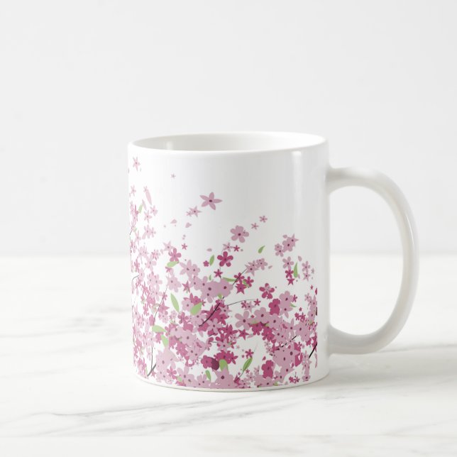 Café Taza de las flores de cerezo (Derecha)