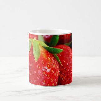 Café Taza de las fresas