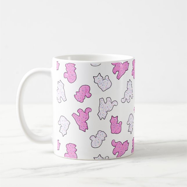 Café Taza de las galletas del gatito (Izquierda)