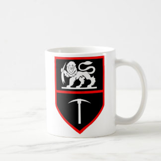Café Taza de las insignias del ejército de Rhodesian
