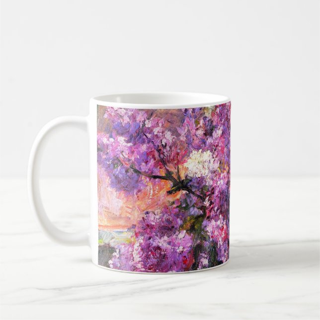 Café Taza de las lilas de Mary Cassatt (Izquierda)