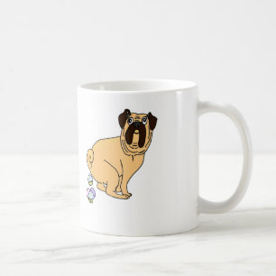 Café Taza de las magdalenas de Pooping del barro