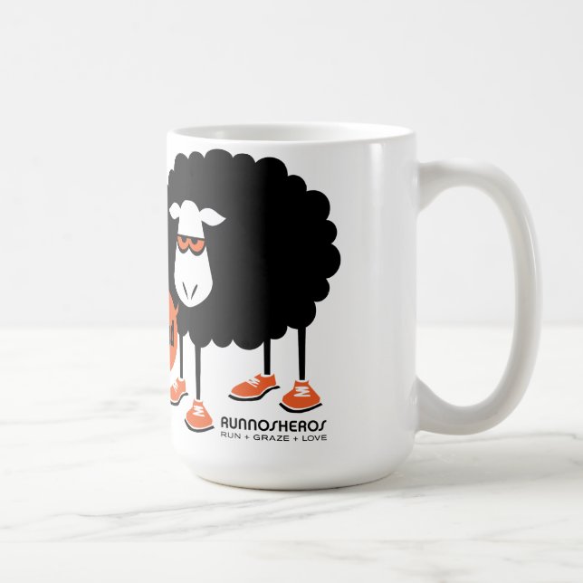 Café Taza de las ovejas negras de Baaad (Derecha)
