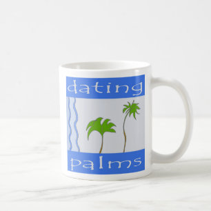 Café Taza de las palmas datileras