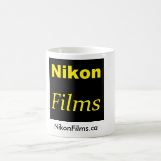 Café Taza de las películas de Nikon