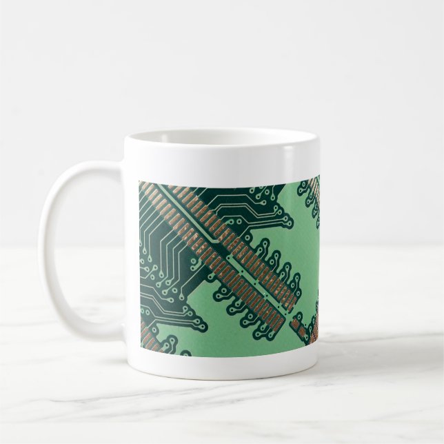 Café Taza de las placas de circuito (Izquierda)