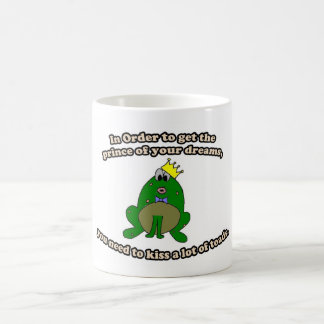Café Taza de las ranas del beso
