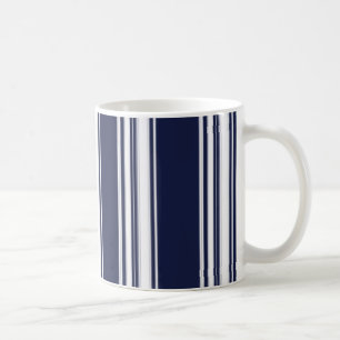 Café Taza de las rayas azules