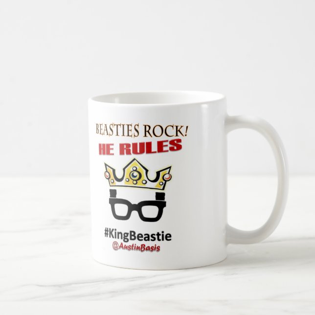 Café Taza de las reglas de Austin de la roca de (Derecha)