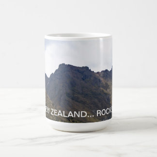Café Taza de las rocas de Nueva Zelanda