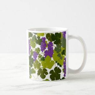 Café Taza de las uvas del viñedo de Cabernet