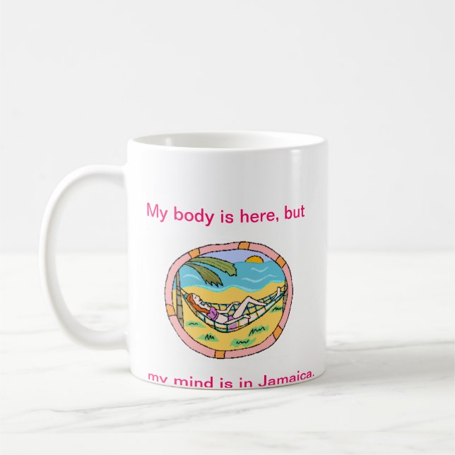 Café Taza de las vacaciones del trabajo (Izquierda)
