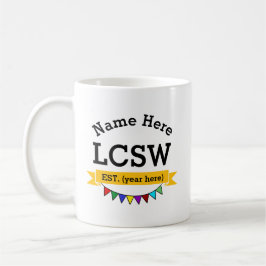 Café Taza de LCSW Trabajador Social Clínico Licenciado