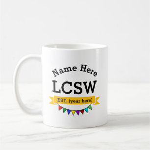 Café Taza de LCSW Trabajador Social Clínico Licenciado