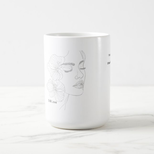 Café Taza de letra Still Love (Centro)