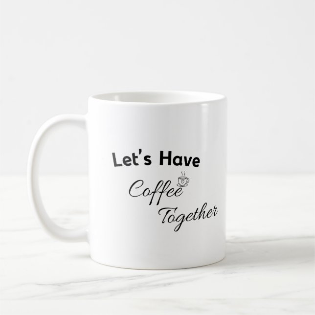 Café Taza de Let's Have Coffe Together Día de San Valen (Izquierda)