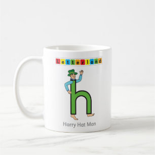 Café Taza de Letterland el   Hh