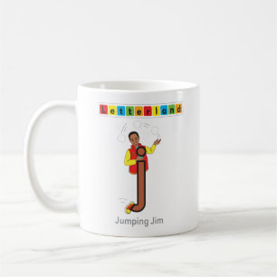 Café Taza de Letterland el   Jj