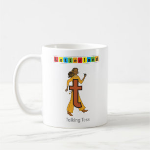 Café Taza de Letterland el   Tt