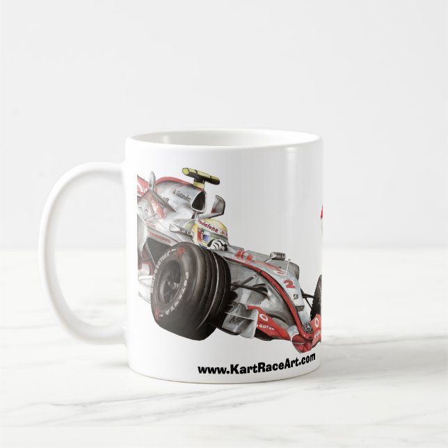Café Taza de Lewis Hamilton (Izquierda)