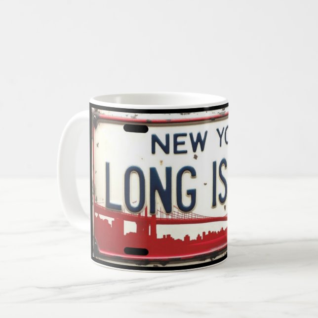 Café Taza de licencia de Long Island (Anverso izquierdo)