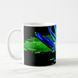 Café Taza de lirio de agua tropical
