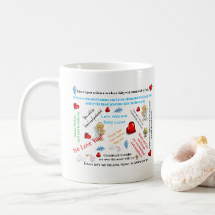 Café Taza de llegada de bebé para Baby Shower