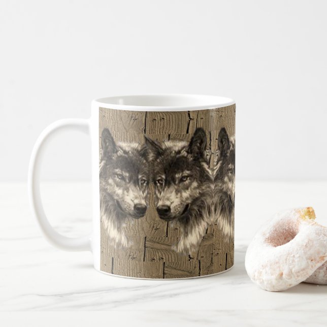Café Taza de Lobo (Con donut)