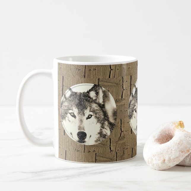 Café Taza de Lobo (Con donut)