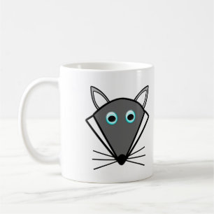 Café Taza de lobo de Halloween linda
