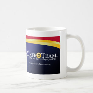 Café Taza de los agentes inmobiliarios del equipo del