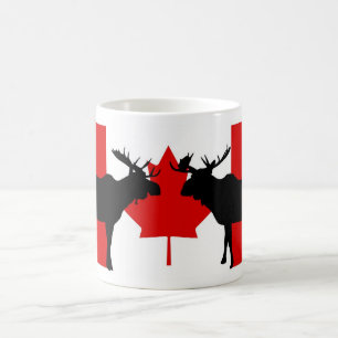 Café Taza de los alces de Canadá