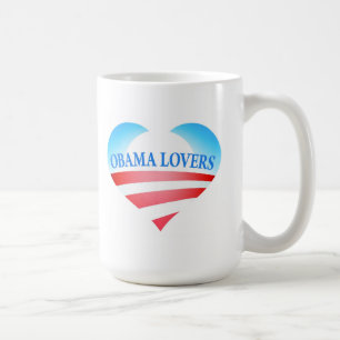 Café Taza de los amantes de Obama